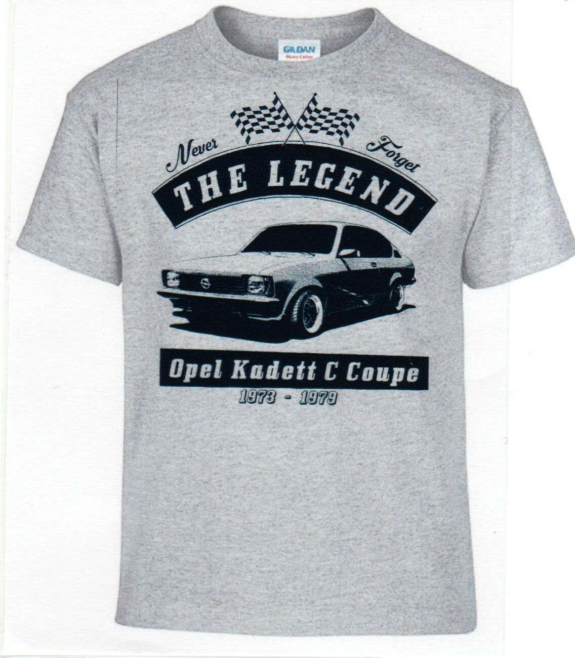 

T-Shirt Opel Kadett C Coupe Car Vintage Classic Cars Show Original Title