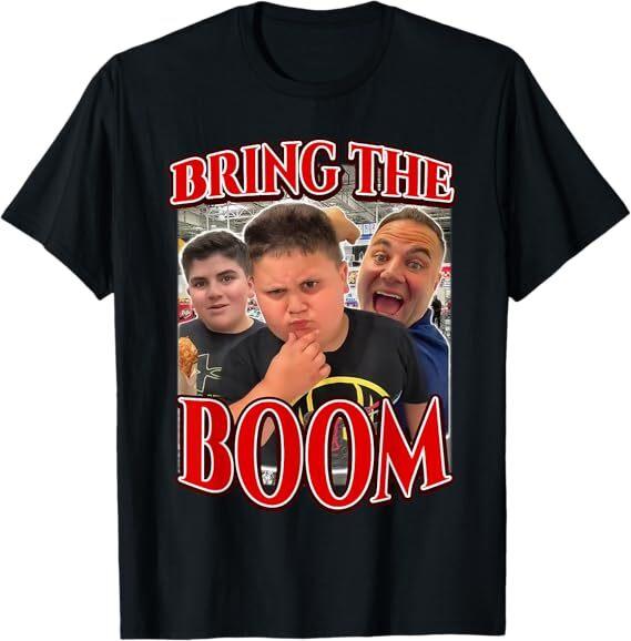 Bring The Boom Rizzler Funny Joke Gifts T-Shirt Unisex T-Shirt S