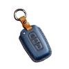 Genuine Leather Handmade Key Cover for Kia - Crazy Horse Design