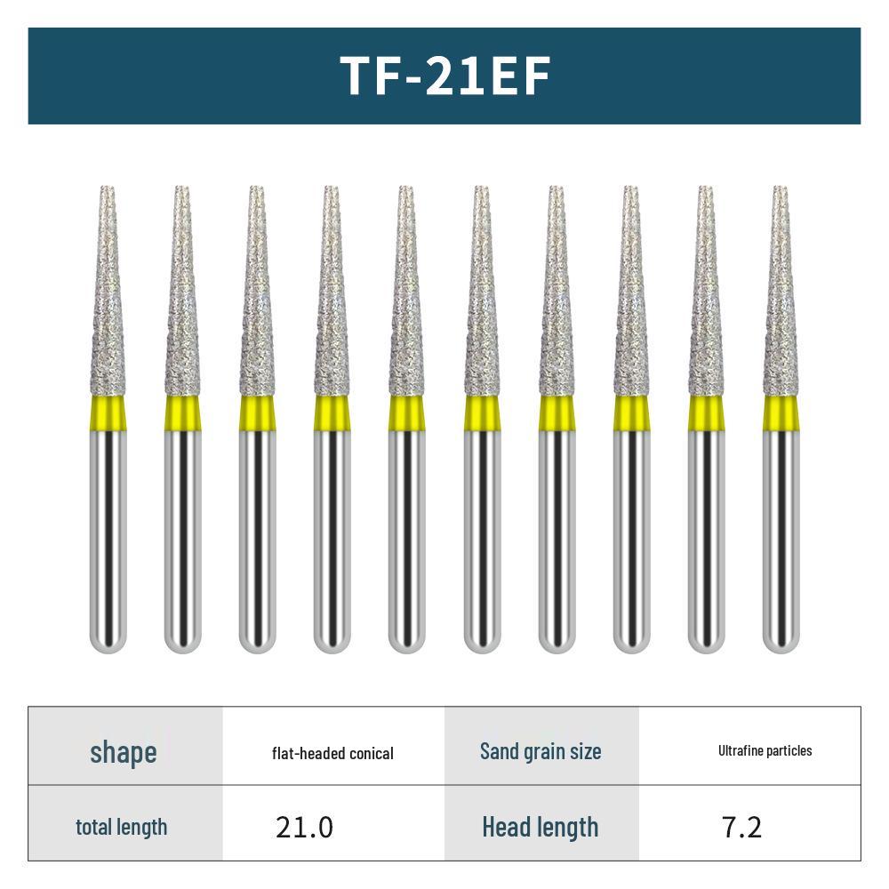 High-Speed Diamond Dental Burs for Polishing, Grinding, and Oral Care