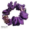 Gumička do vlasů Super měkká Protiskluzová látka Ultralehká Luxusní Elastické gumičky do vlasů Scrunchies pro ženy