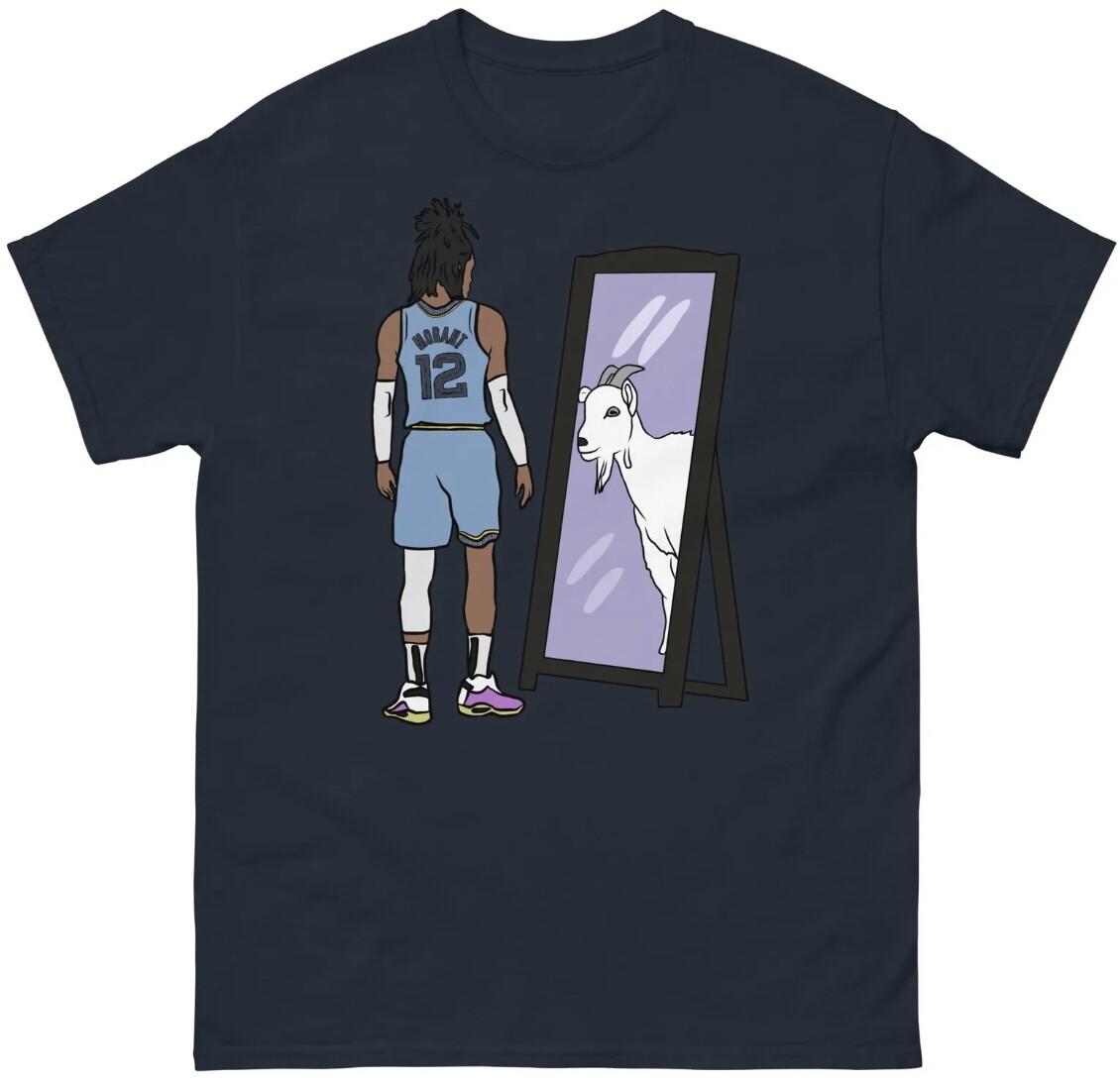 Ja Morant Mirror GOAT T-shirt S