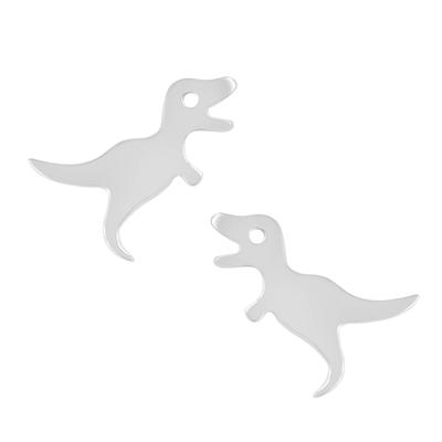 Náušnice s dinosaury - 925 Sterlingového stříbra