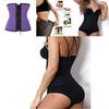 Body Shaper Corset Neoprene Waist Trainer Underbust Zipper Slimming Cincher