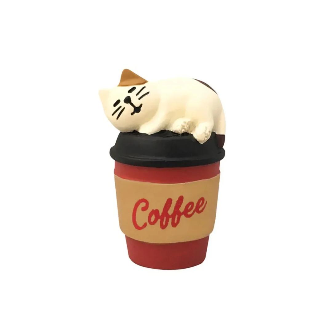 Zakka Japanese Cat Christmas Miniature Scene Props Shooting Office Bookshelf Decoration Collectible Desktop Decorations Gifts