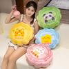 Mid-Autumn Festival Mooncake Throw Pillow Mooncake Pendant Plush Toy Cute Throw Pillow Cartoon Doll Pendant Birthday Gift Female