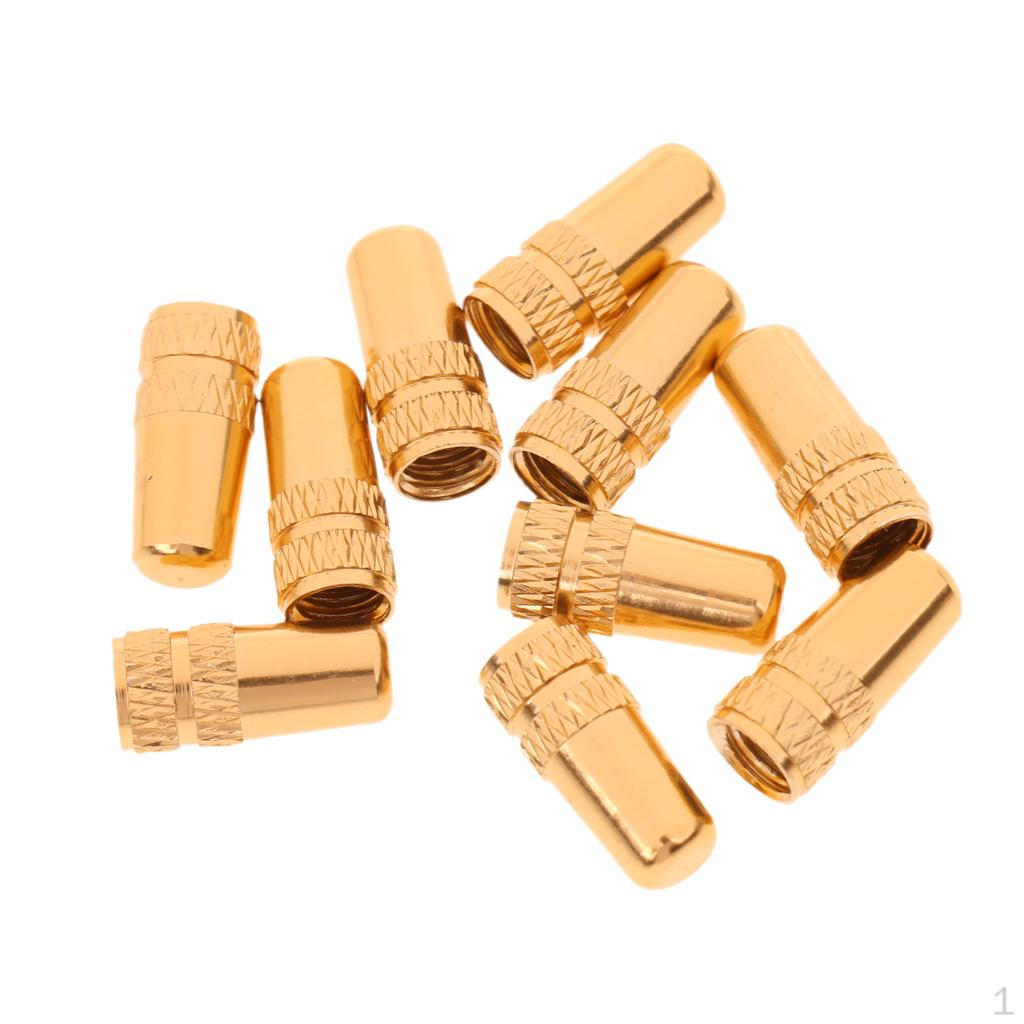 10 Pcs Bike Aluminum Presta