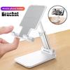 Desk Mobile Phone Holder Foldable Stand Adjustable Desktop Tablet Holder Universal Table Cell Phone Stand For iPhone iPad Xiaomi