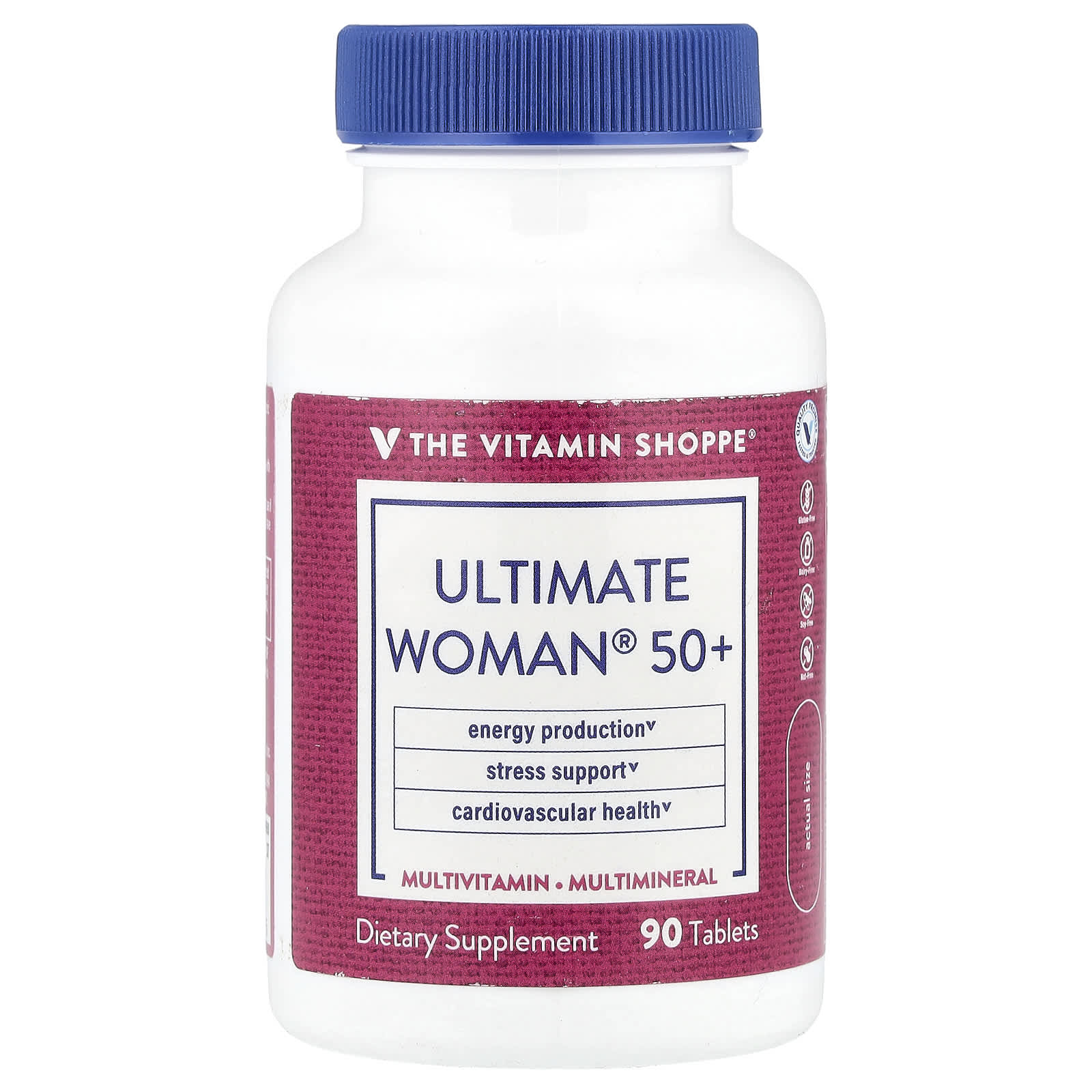 

Ultimate Woman® 50+, Multivitamin & Multimineral, 90 Tablets