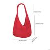 Large Capacity Crochet Mesh Tote Bag Bohemian Style Woven Handbag Knitted Shoulder Bag  Ladies