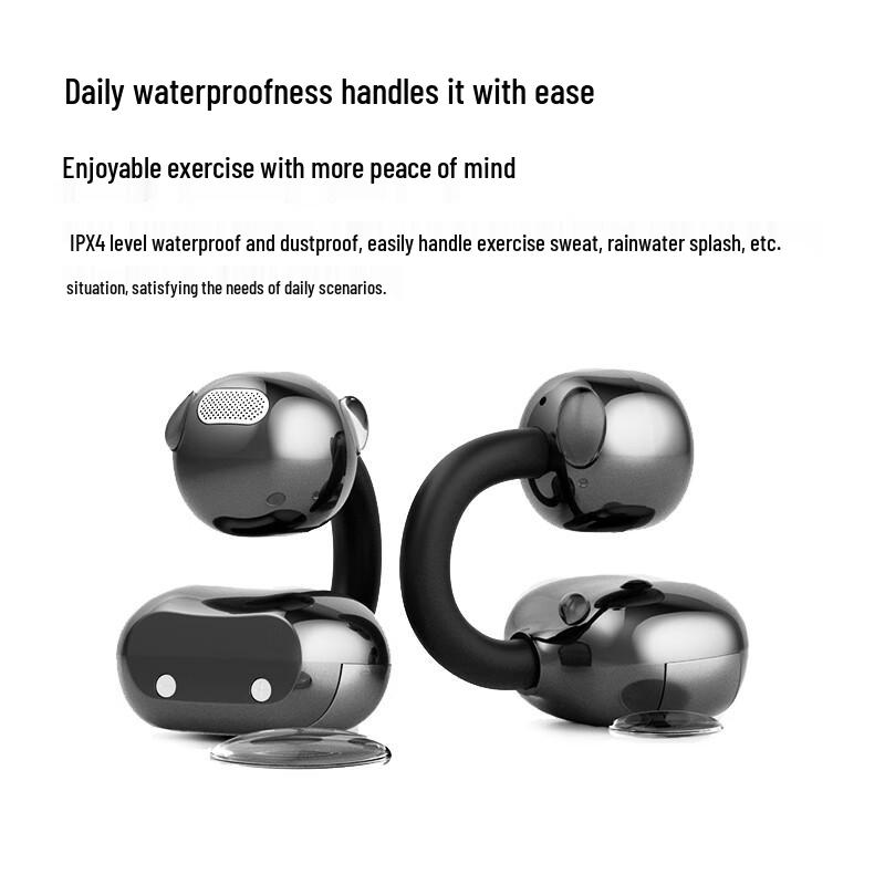 Newman A10 Ear-Clip Open-Ear Bone Conduction Bluetooth Headphones