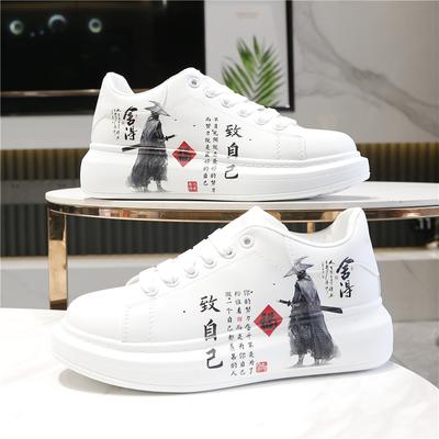 INS Herren Laufschuhe Atmungsaktive Outdoor-Wanderschuhe Luxus-Sneakers für Herren China Style Cosplay Weiße Freizeitschuhe