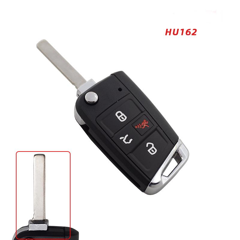 

Compatible with Volkswagen 4-Button Golf 7, Lamando, Skoda, Sagitar Folding Key Shell (HU66/HU162).