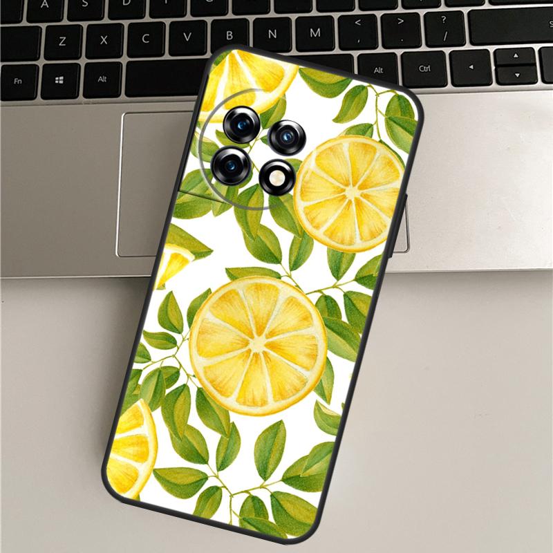 Fruit Lemon Case For OnePlus Nord 5 CE 3 4 Lite N20 N30 OnePlus 15 15R 13 13R 13T 10T 10 Pro 11 12 Cover