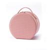 PU Leather Makeup Case with Lights Portable Lighted Cosmetic Storage Box  Outdoor
