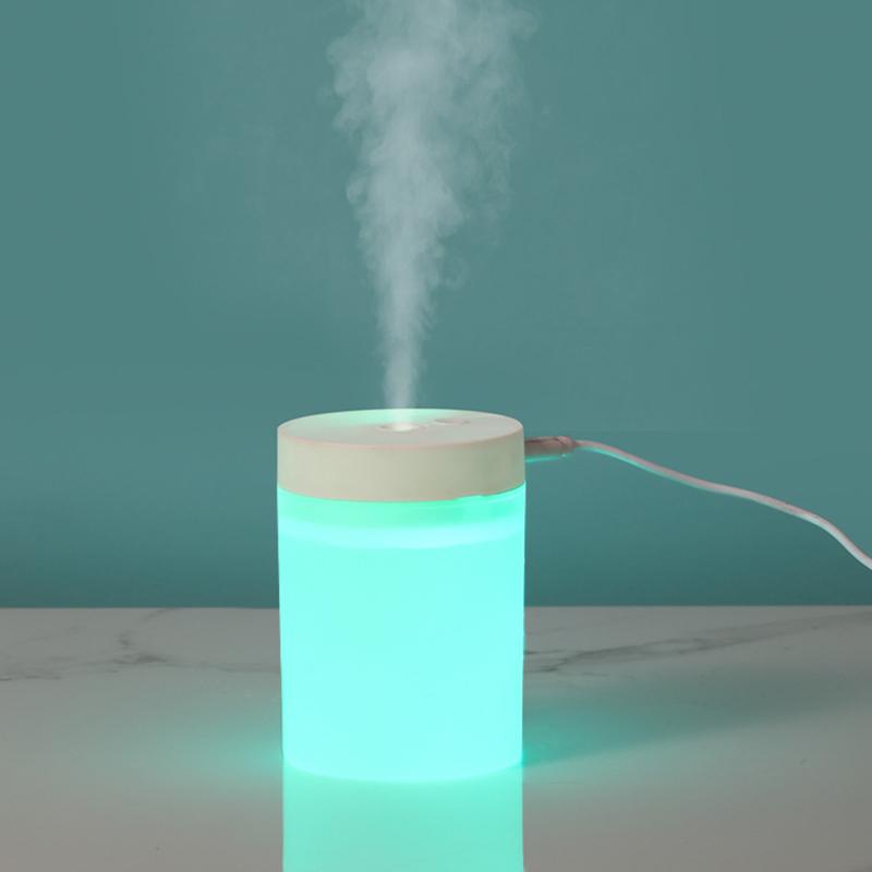 Mini Ultrasonic 200ML Air Humidifier Romantic Light USB Essential Oil Diffuser Car Purifier Aroma Anion Mist Maker Humidifier