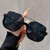 5PCS Retro Metal square frame sunglasses Women/Men vintage Oversized shades sun glasses