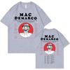 Singer Mac Demarco Law & Order Double Sided Print T-shirt Men Women Fashion Vintage Oversized Tshirt Men's Casual Cotton T Shirt