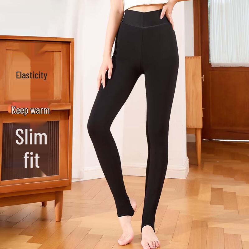 Nanjiren Women's Extra Thick Winter Warm Leggings