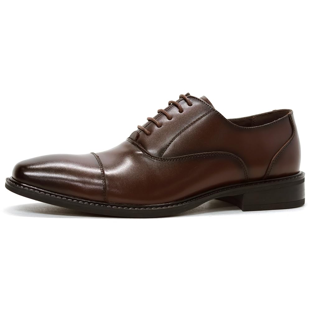 

Sarabande Business Shoes, Lace-Up Leather Shoes, Genuine Leather, Inner Wingtip, Straight Tip, Black, Formal Dress Shoes
