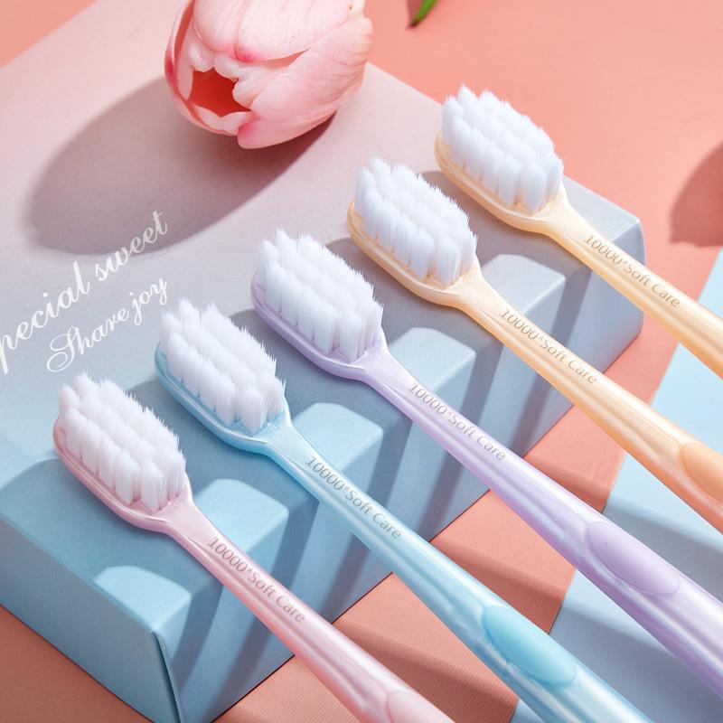 Doctor Bai Soft Bristle Toothbrush Set - 5-Piece Family & Travel Gift Box