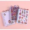 K-POP's new "Demon Hunter Girls" group three-in-one coil notebook material DIY decorative sticker book