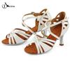 Iron Arrow Women's High Heel Satin Latin Dance Shoes