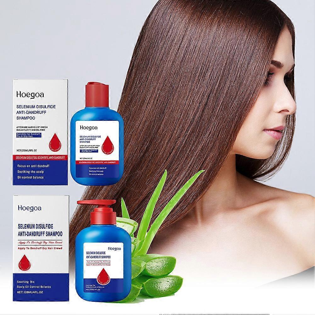 Seleniums Disulfide Shampoo Helps Control Oil Deep Moisture Refreshing Dandruff Control Hair Wash for Men Women