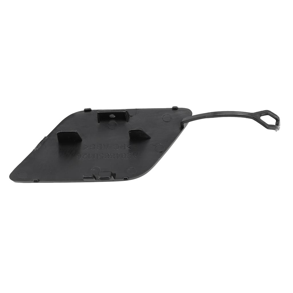 Tow Hook Cover Cap Front Bumper Primed for Mercedes W204 C300 C350 2011 2012 OE Replacement Part Number 2048850426 License Plate Covers Frames 6