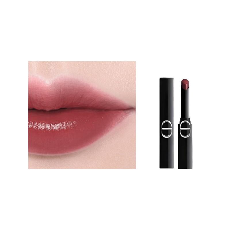 DIOR Lipstick #496 A bold statement, berry tea brown, no gift box, no gift bag синий