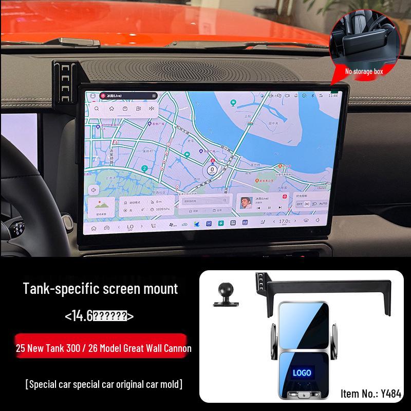 Wey Pai VV5/VV7, Tank 300 & VV6 Navigation Phone Holder for Great Wall Cannon 500