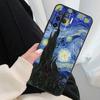 Van Gogh Starry Sky Case For Oppo A96 A76 A16 A60 A98 A58 A78 A18 A38 A80 A40 A77 A57 A17 A74 A54 A94 A15 A5 Pro