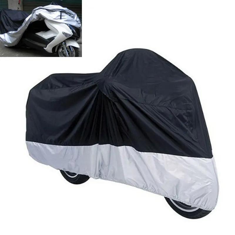 1Piece 180T Motorcycle Cover Waterproof Outdoor Uv Protector Bike Rain Dustproof,Covers for Motorcycle, Motor Scooter Cover Hot