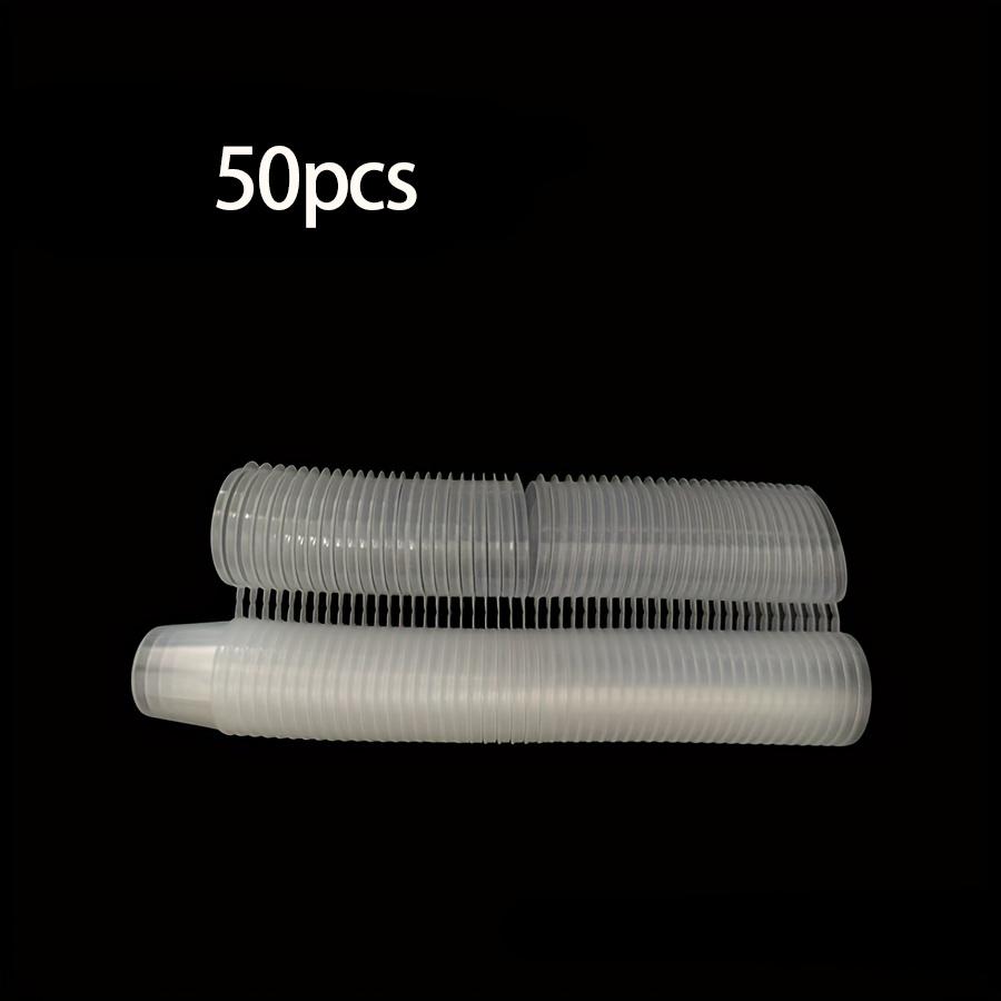 

50 Daily-Use Food Storage Containers with Lids, Transparent Plastic Small Sauce Containers, Suitable for Picnics and Casual Gatherings 50 Pieces