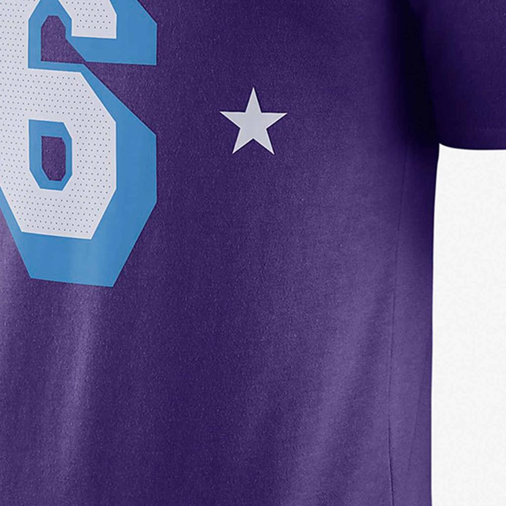 Nike City Edition Alphanumeric Casual Short Sleeve T-Shirt Men Tops Court-Purple DA7385-551