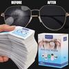 300Pcs Lens Cleaning Wet Paper Disposable Glasses Anti Fog Misting Dust Remover Wipes Sunglasses Phone Screen Cleaner