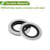 INFINAUTO 10pcs Aluminum Alloy FKM Rubber Drain Plug for Renault Clio 1998-2023
