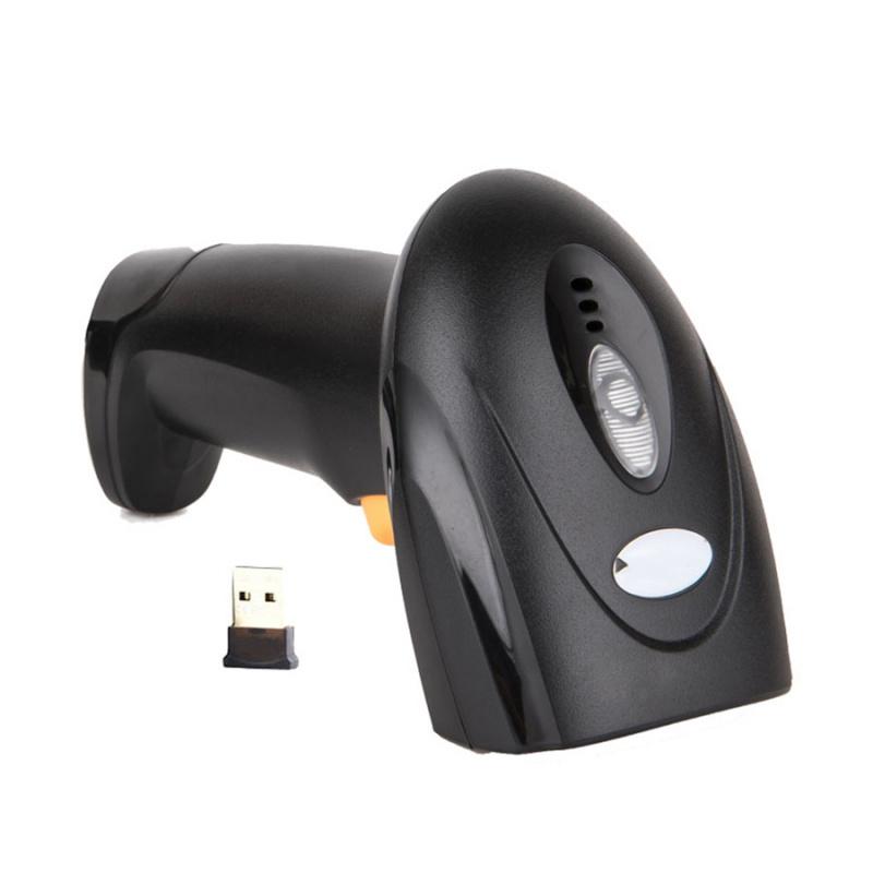 Versatile Laser USB Barcode Scanner with Wireless & Bluetooth Connectivity