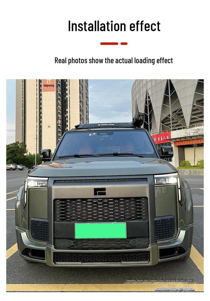 Shunyi Fender Flares & Side Skirt Kit for Jishi 01