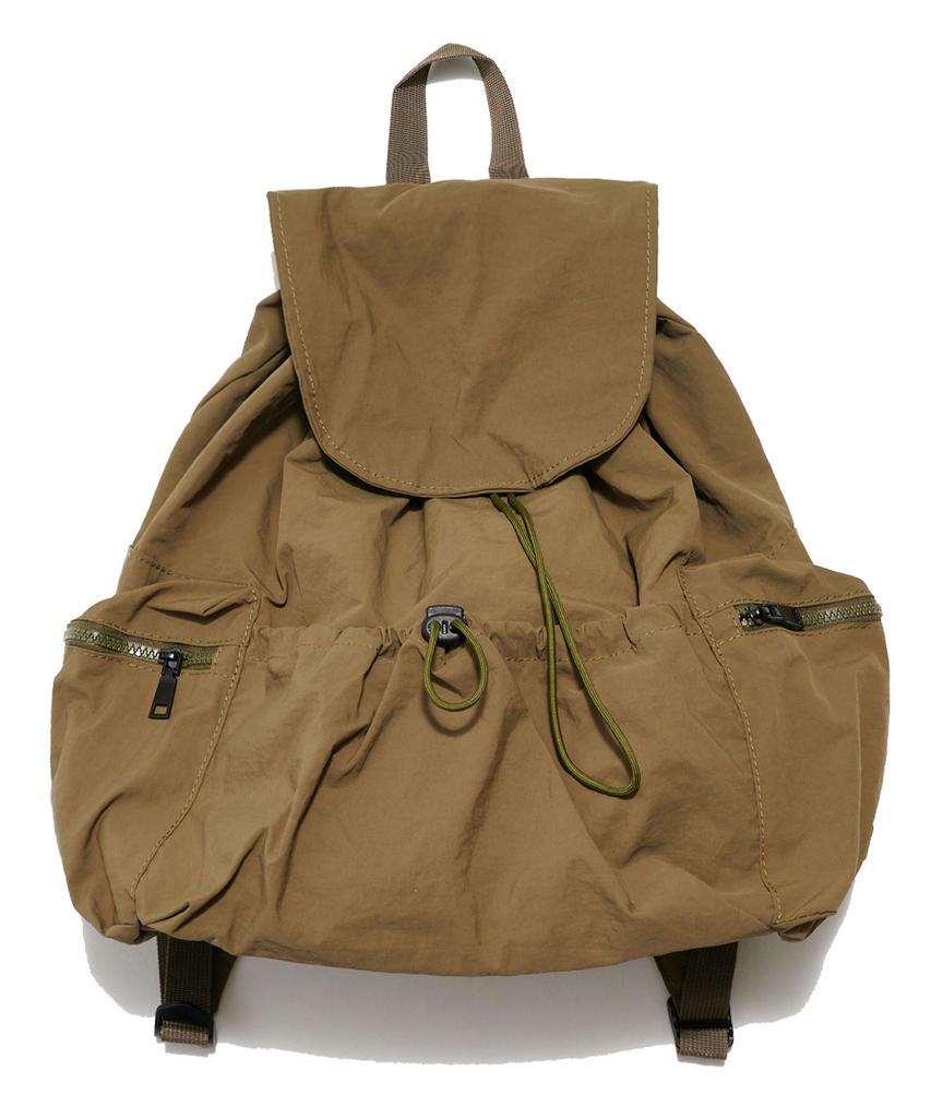 Smitharmor Sa Nylon Cover Two-Pocket Backpack_Khaki