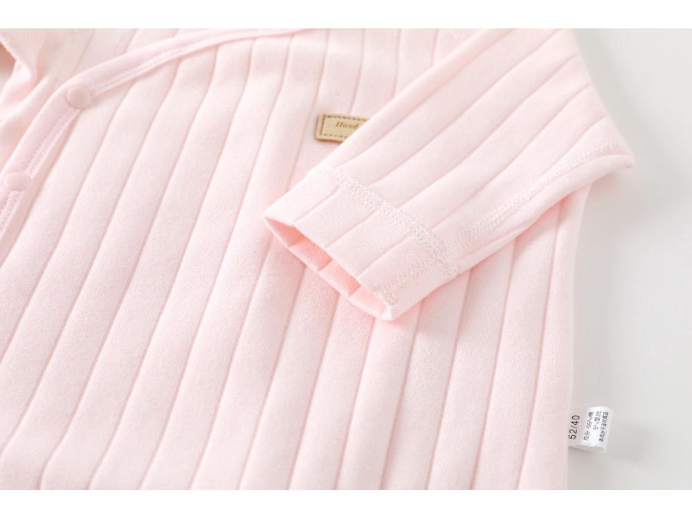 Body de Veludo Sem Costura Classe A para Bebê, 0-1 Ano, Macacão Pijama de Engatinhar Outono/Inverno