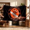 Rangers Fc (37) Personalized Name Blanket Soft Cozy Gift for Sofa Bed Couch Home Decoration