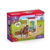 Figur Pferdetransportanhänger Hannah und Cayenne, Schleich 42710 Horse Club, ab 5 Jahren
