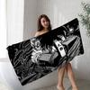 Horror Anime H-Hellsing Microfiber Blanket Quick Drying Beach Towels Oversized Printing Super Absorbent Pool Towel Blanket