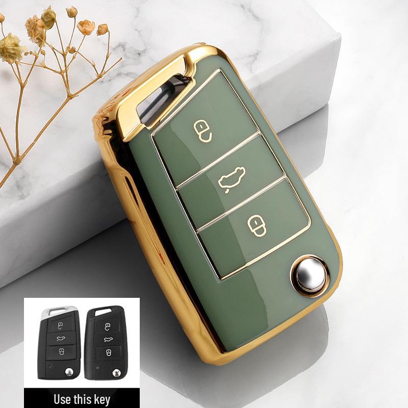 Tiguan L/X Key Case 2022: Full Coverage, One-Button Start, Unisex