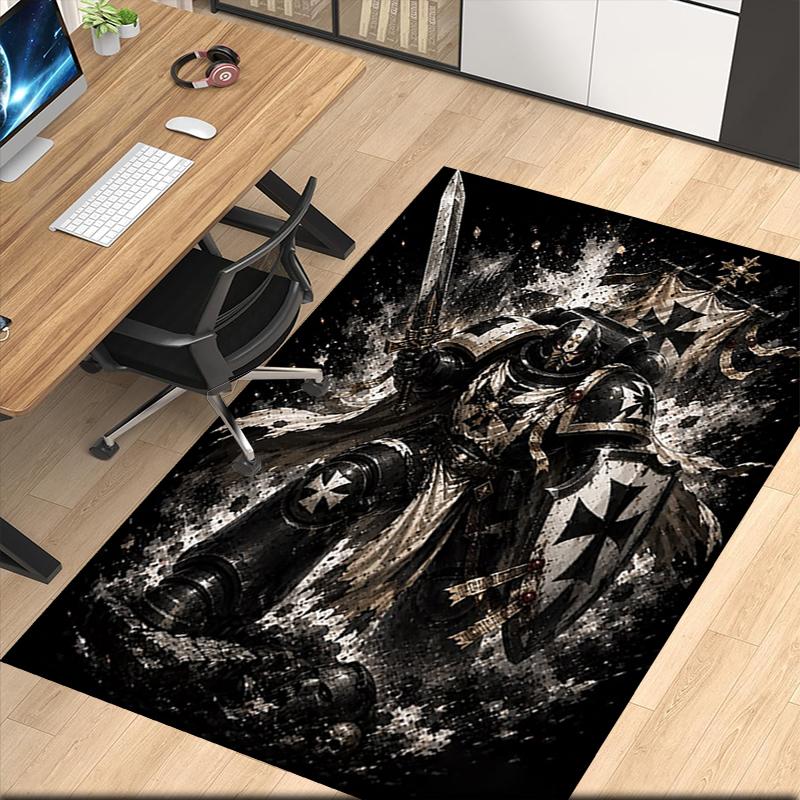 Warhammer 40k Printed Carpet, for Office Chair Living Room Bedroom Kitchen Room Decor Gifts.