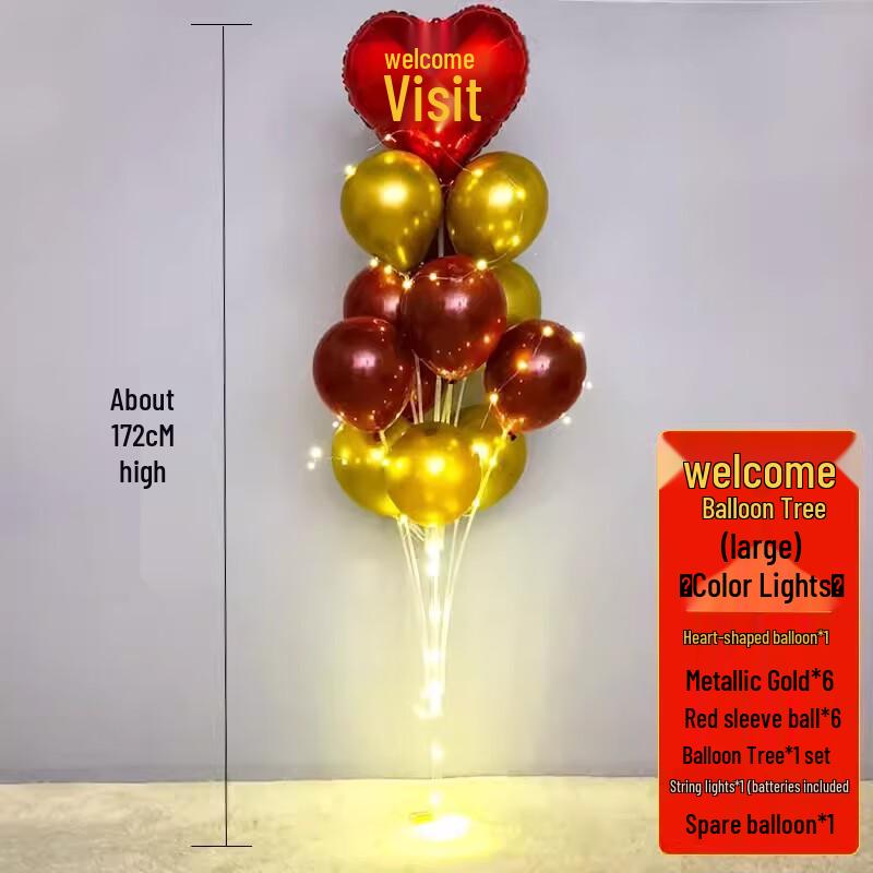 Decorative Balloon Tree with Lights for Events