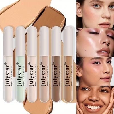 Beauty Facial Concealer Spot Concealer 6 Colors Long-lasting Natural Tattoo Concealer Eye Body Concealer