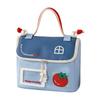 Large Capacity House Shape Cosmetic Bag Portable Cosmetics Handbag Cartoon Toiletry Pouch  Travel