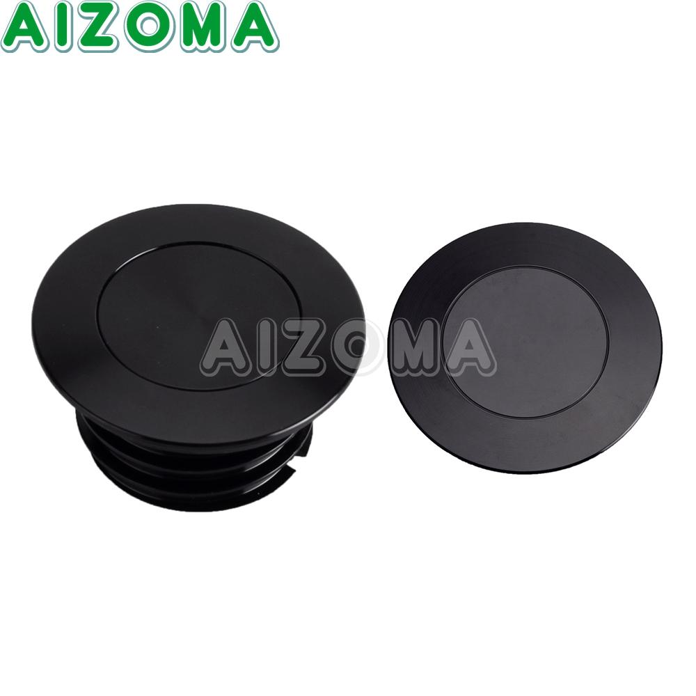 Motorcycle Gas Tank Cap Pop-up Fuel Tank Cap Cover For Harley Softail Low Rider FXLR FXLRS FLSL FLSB FLHC FLHCS FLFB FLFBS FLDE
